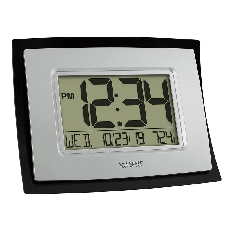 La Crosse Technology Wall/Table Clock, 6.85-inch H x 8.66-inch W x 0.95-inch D (WT-8002U) (WT-8002U-INT) - Image 3